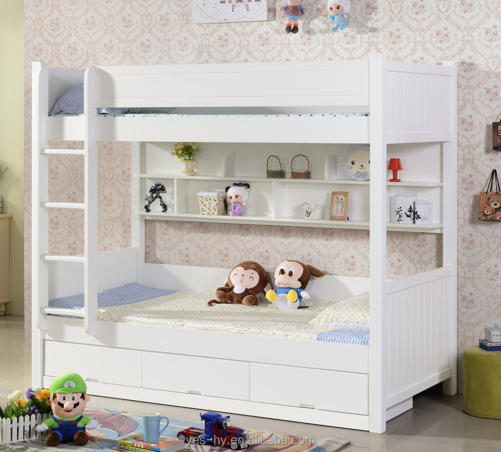 Mẫu giường tầng trẻ em đẹp hiện đại đa năng GT76