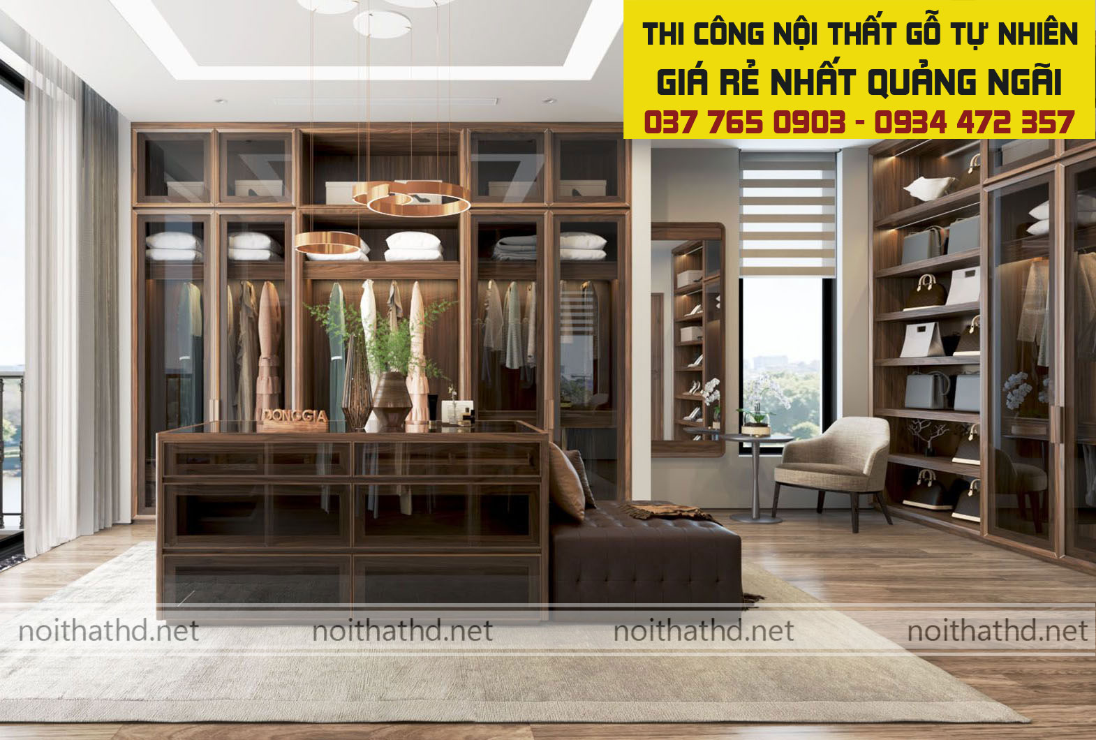 Hơn 50 mẫu thiết kế thi công nội thất gỗ tự nhiên đẹp tại Quảng Ngãi 2021