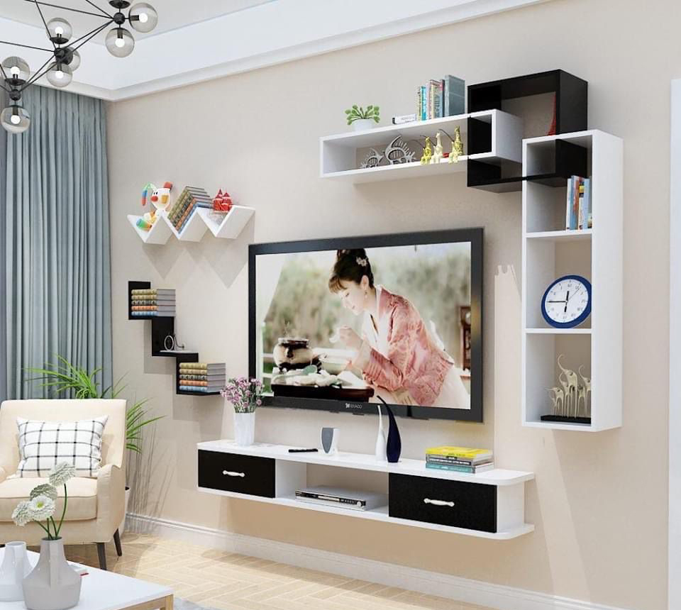 Mẫu kệ TIVI đẹp hiện đại đa năng KTV22